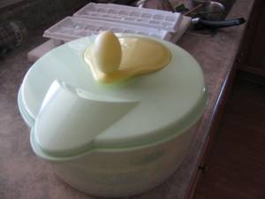 Preserving Basil salad spinner 300x225 Preserving Basil