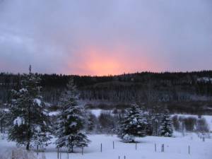 A Winter Sunset Wordless Wednesday IMG 5647 300x225 A Winter Sunset Wordless Wednesday