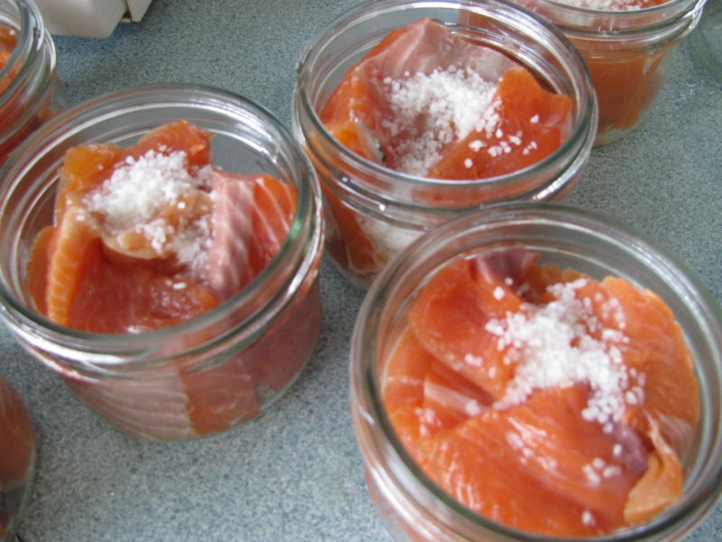 Canning Salmon