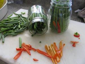 Pickled Garlic Scapes